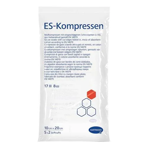 ES-Kompressen steril 10x20 cm 8fach, 5X2 St