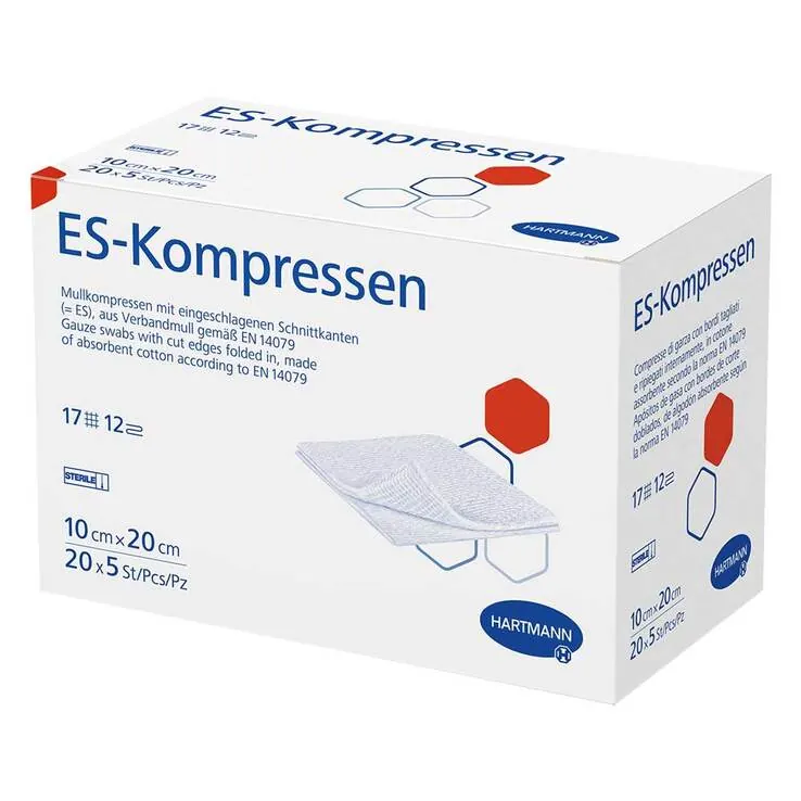 ES-Kompressen steril 10x20 cm Großpackung, 20X5 St