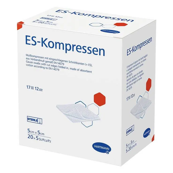 ES-Kompressen steril 5x5 cm Großpackung, 20X5 St