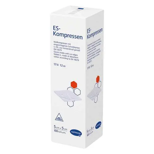ES-Kompressen unsteril 5x5 cm 12fach, 100 St