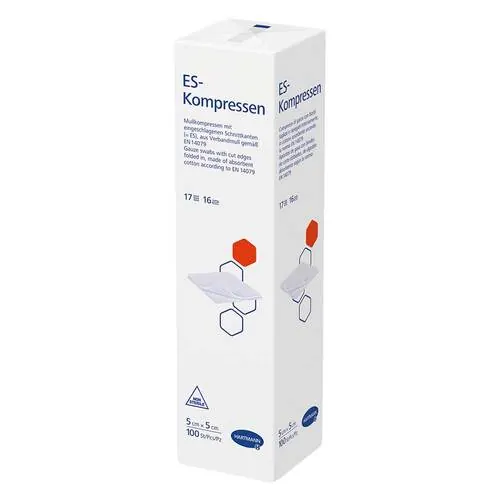 ES-Kompressen unsteril 5x5 cm 16fach, 100 St