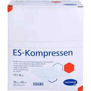 ES-KOMPRESSENsteril10x10cm8fach50St