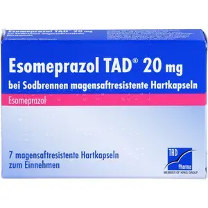 ESOMEPRAZOLTAD20mgbeiSodbrennenmsr.Hartkaps.7St