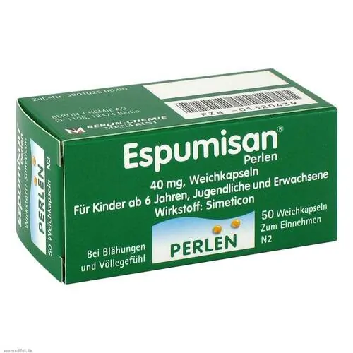 Espumisan Perlen 40 mg Weichkapseln, 50 St