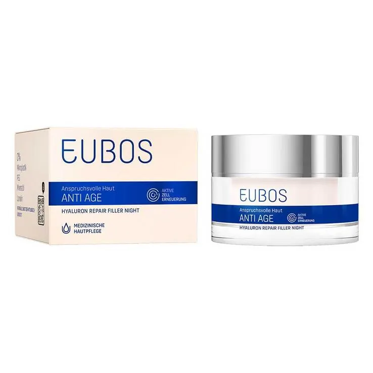 Eubos Anti-Age Hyaluron Repair Filler Night, 50 ml