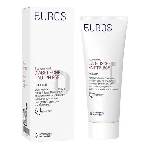 Eubos Diabetische Haut Pflege Fuß + Bein Creme, 100 ml