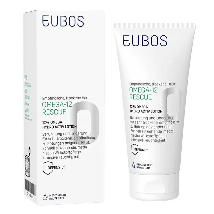 Eubos Omega-12 Rescue 12 % Omega Hydroactiv Lotion, 200 ml