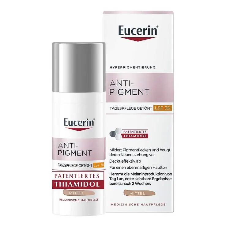 Eucerin Anti-Pigment Tag getönt mittel LSF 30, 50 ml