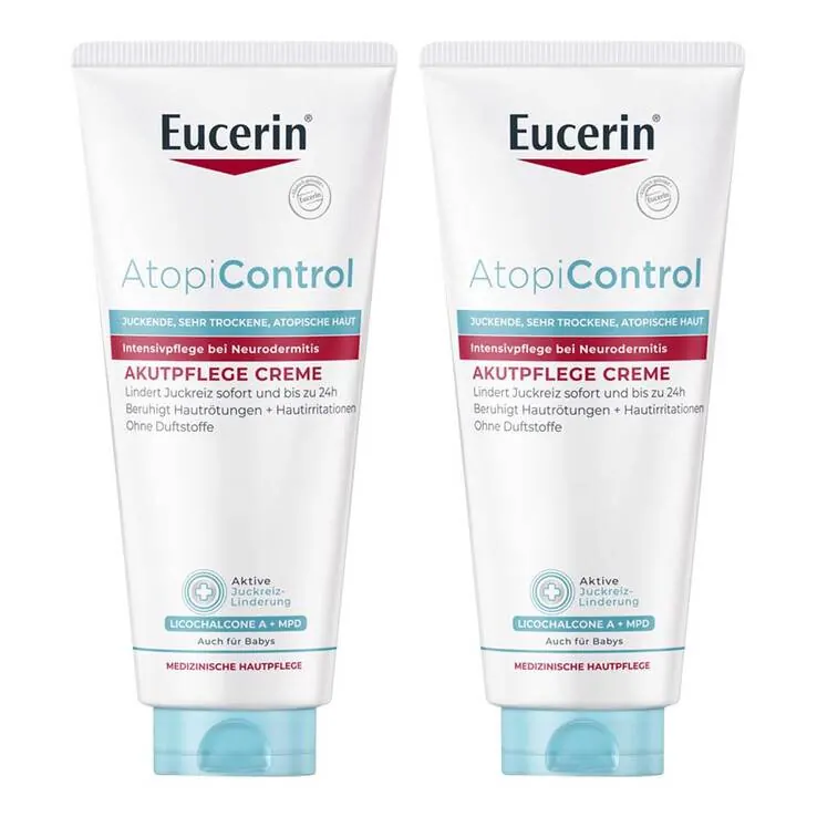 Eucerin Atopicontrol Akut Creme, 2x100 ml