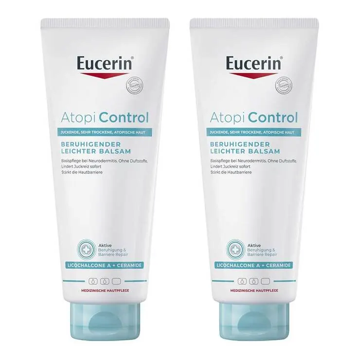 Eucerin Atopicontrol Balsam - Neurodermitis, 2x400 ml
