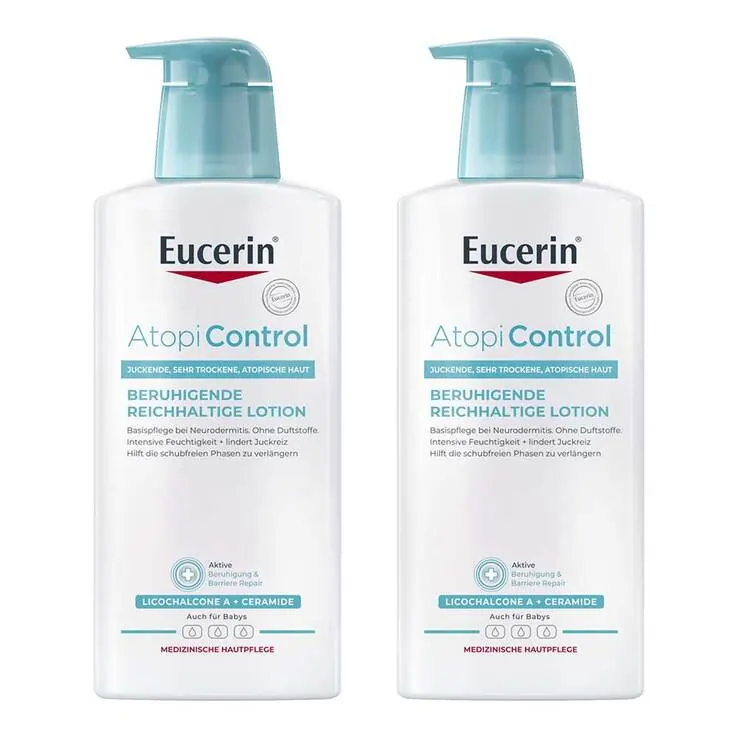 Eucerin AtopiControl Lotion, 2x400 ml