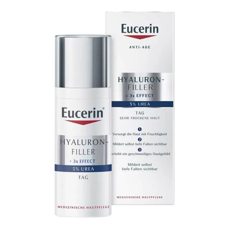 Eucerin Hyaluron-Filler Urea Tagescreme, 50 ml