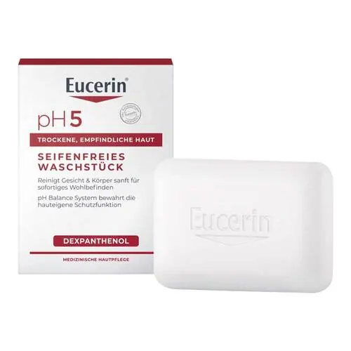 Eucerin pH5 seifenfreies Waschstück empfindlich Haut, 100 g