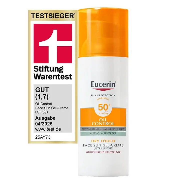 Eucerin Sun Gel-Creme Oil Control LSF 50+, 50 ml