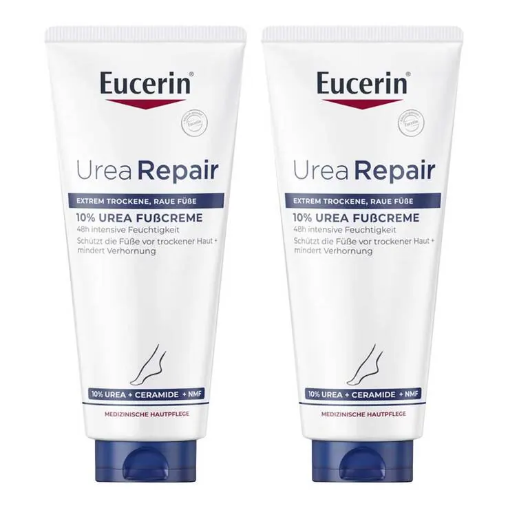 Eucerin Urearepair Fußcreme 10% , 2X100 ml