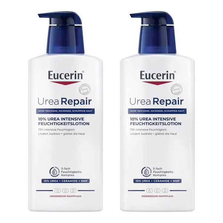 Eucerin UreaRepair Lotion 10% - trockene Haut, 2x400 ml
