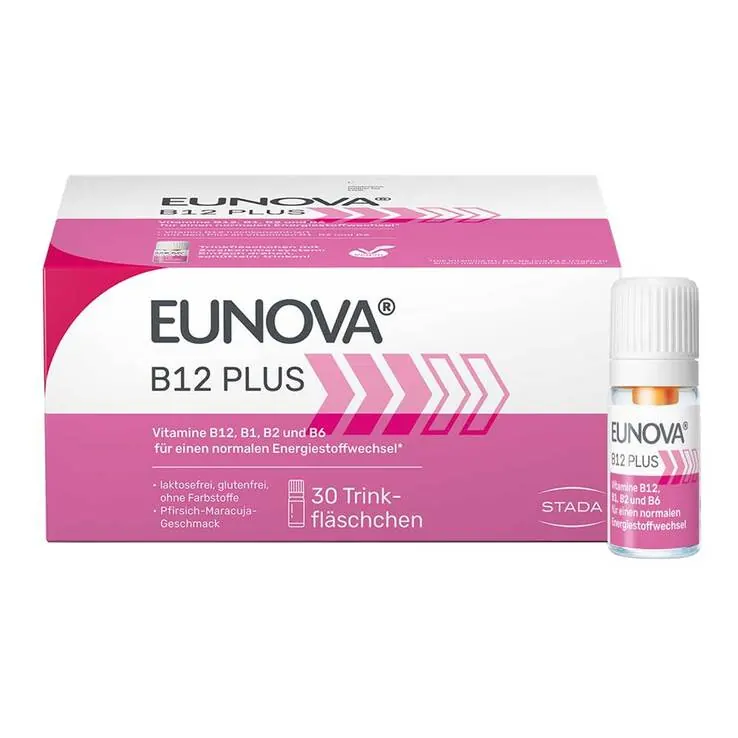 Eunova B12 Plus Lösung zum Einnehmen, 30X8 ml