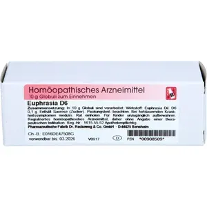 EUPHRASIAD6Globuli10g