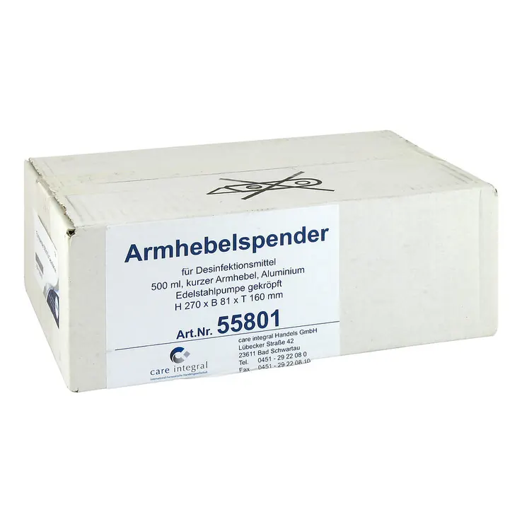 Euro Wandspender für 500 ml Fla.Desinfektion + Waschlotion , 1 St