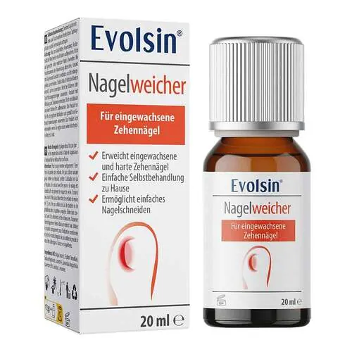 Evolsin Nagelweicher für eingewachse.Zehennägel Lösung , 20 ml