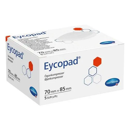 Eycopad Augenkompressen 70x85 mm unsteril, 5 St