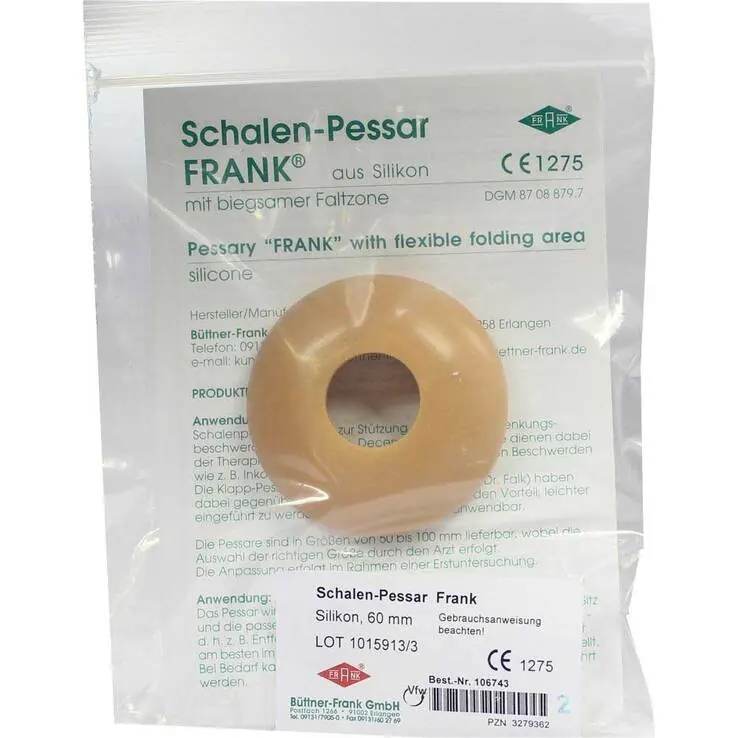 Falk Pessar Schale Silikon 60 mm, 1 St