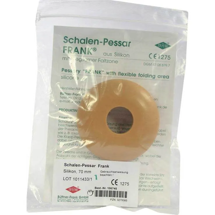Falk Pessar Schale Silikon 70 mm, 1 St