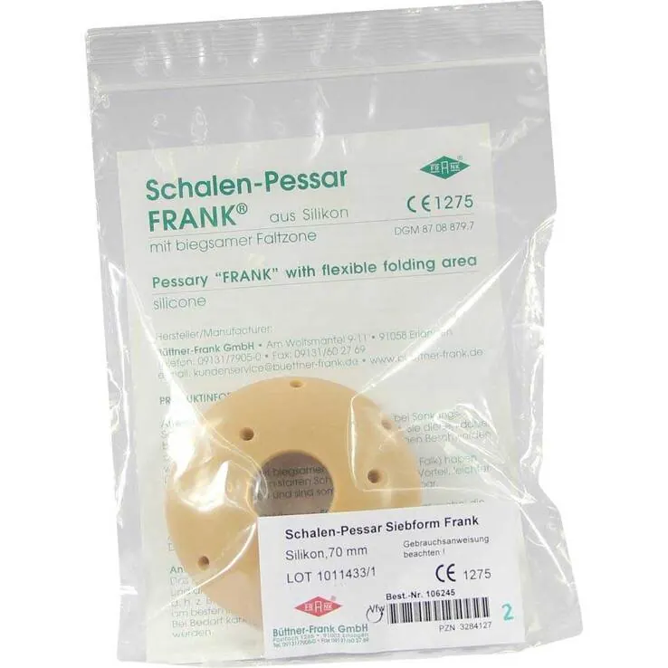 Falk Pessar Sieb Silikon 70 mm, 1 St