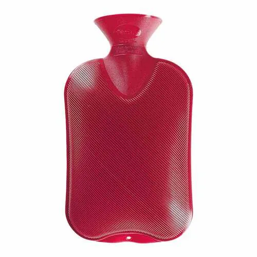 FASHY Wärmflasche Doppellamelle cranberry 6460 42, 1 St