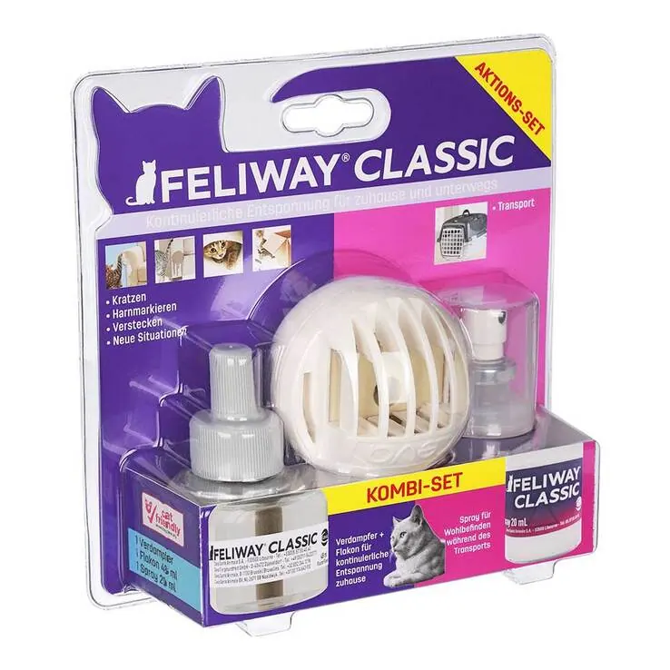 Feliway Classic Kombi-Set für Katzen, 68 ml