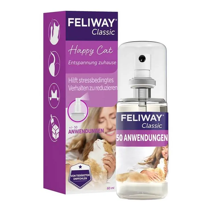 Feliway Classic Spray für Katzen, 60 ml