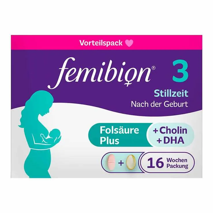 Femibion 3 Stillzeit Kombipackung, 2X112 St