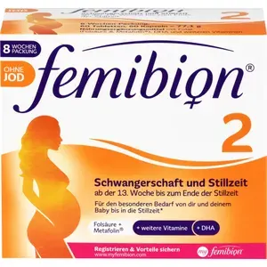 FEMIBION2Schwangerschaft+StillzeitohneJodKpg.120Stück