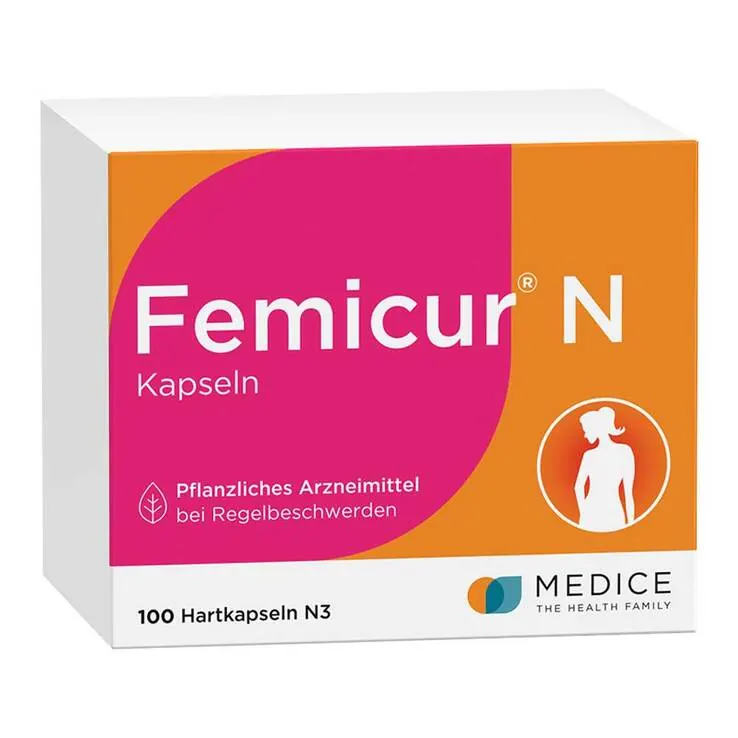 Femicur® N Kapseln bei Regelbeschwerden, 100 St