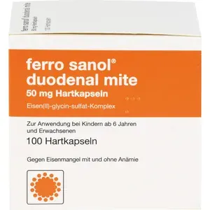 FERROSANOLduodenalmite50mgmagensaftr.Hartk.100St