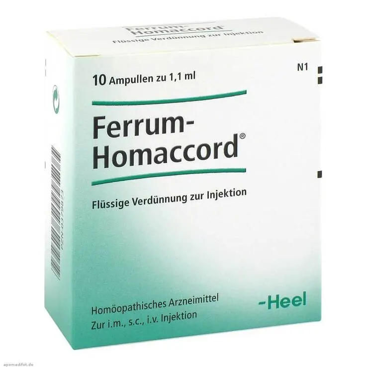 FERRUM HOMACCORD Ampullen, 10 St