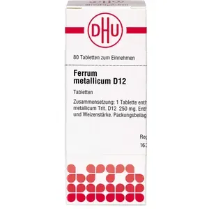 FERRUMMETALLICUMD12Tabletten80St