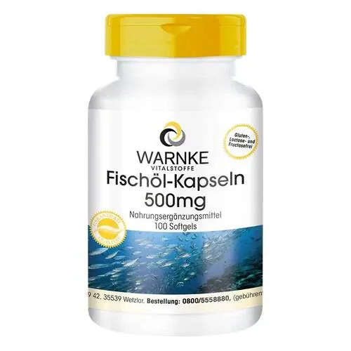 Fischöl Kapseln 500 mg, 100 St