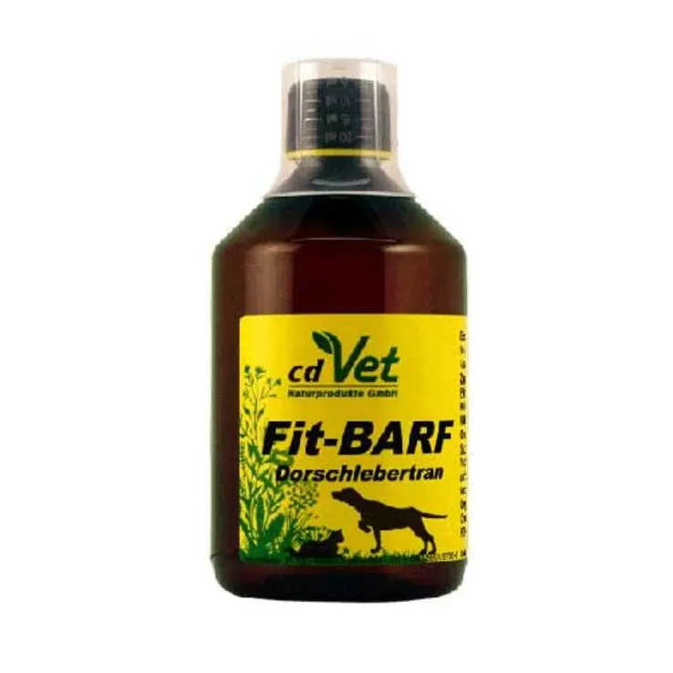 Fit-Barf Dorschlebertran vet. (für Tiere), 500 ml