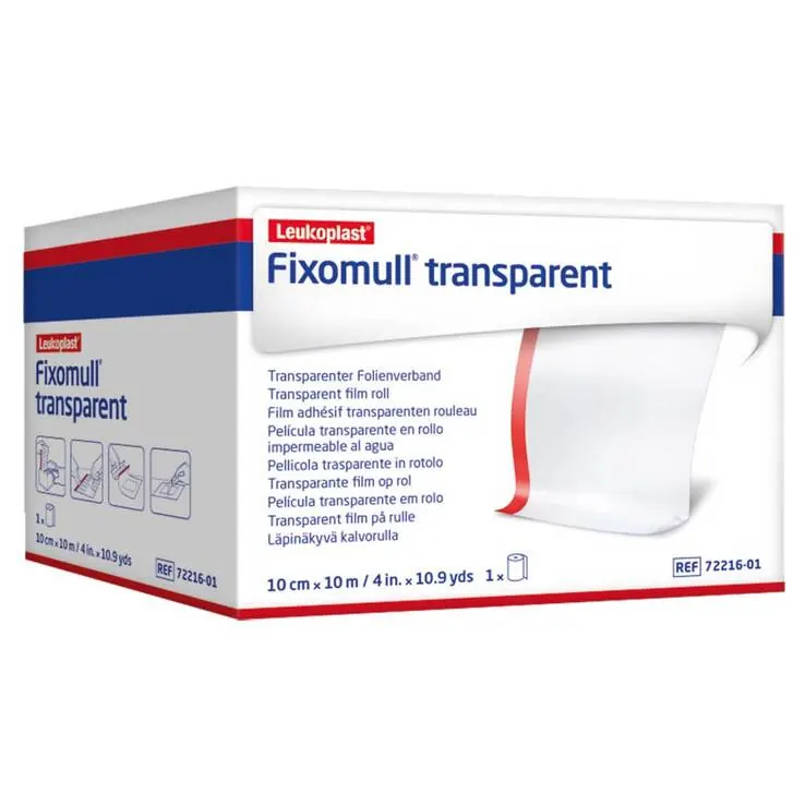Fixomull transparent 10mx10cm, 1 St