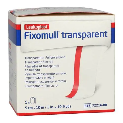Fixomull transparent 5 cmx10 m, 1 St