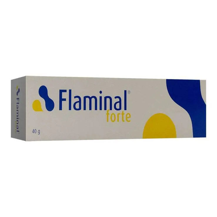 Flaminal Forte antimikrobi.Enzym Alginat Verband Tube, 40 g