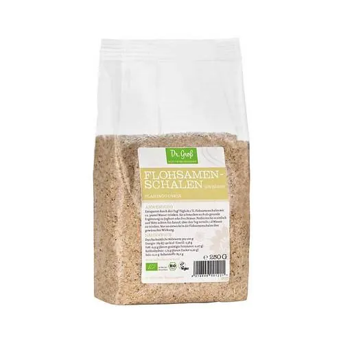 Flohsamenschalen indisch Bio, 250 g