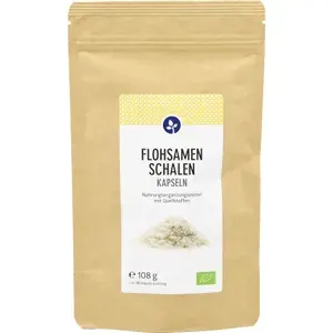 FLOHSAMENSCHALEN500mgBioKapseln180Stück
