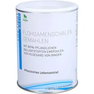 FLOHSAMENSCHALENgemahlenPulver500g