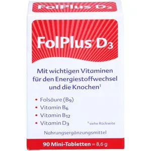 FOLPLUS+D3Tabletten90Stück