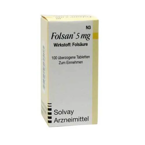 Folsan 5 mg Tabletten, 100 St
