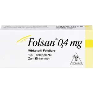 FOLSAN0,4mgTabletten100St