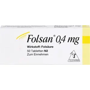 FOLSAN0,4mgTabletten50St