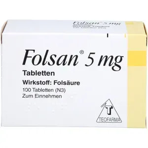 FOLSAN5mgTabletten100St